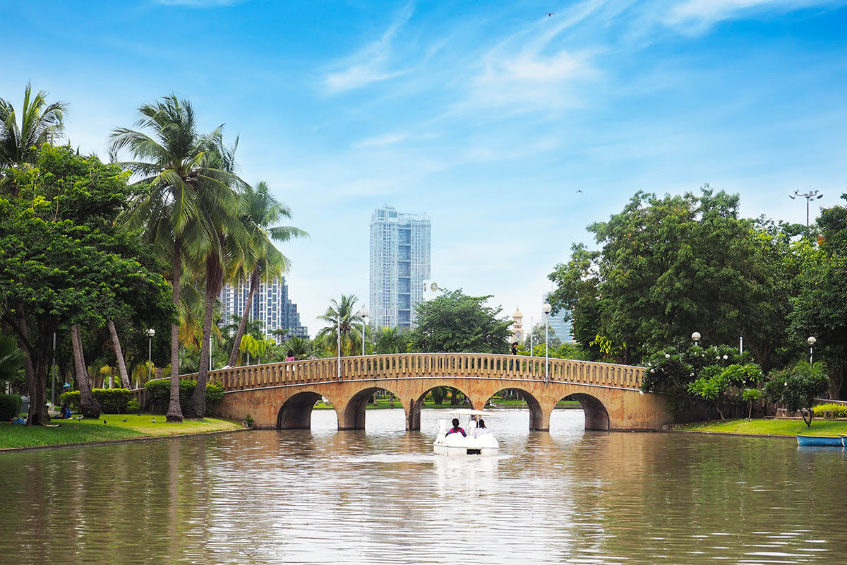 Chatuchak-Park in Bangkok