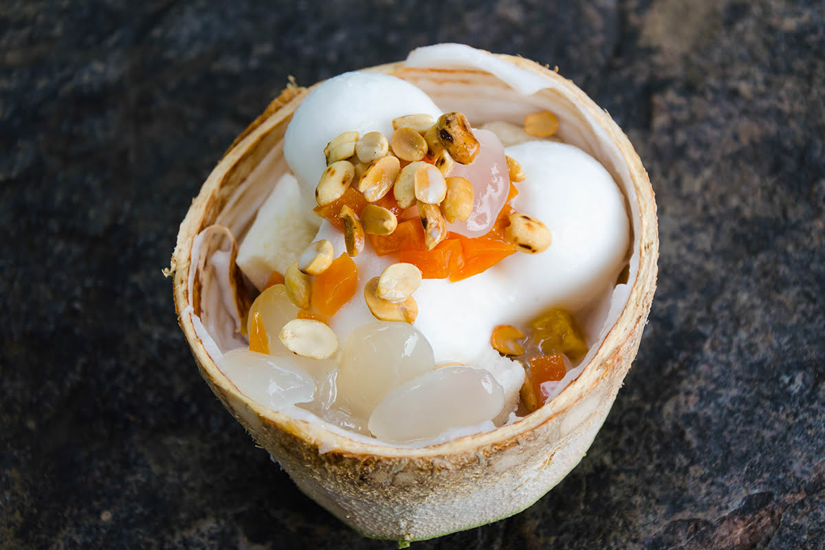 Chatuchak market-Bangkok-coconut icecream