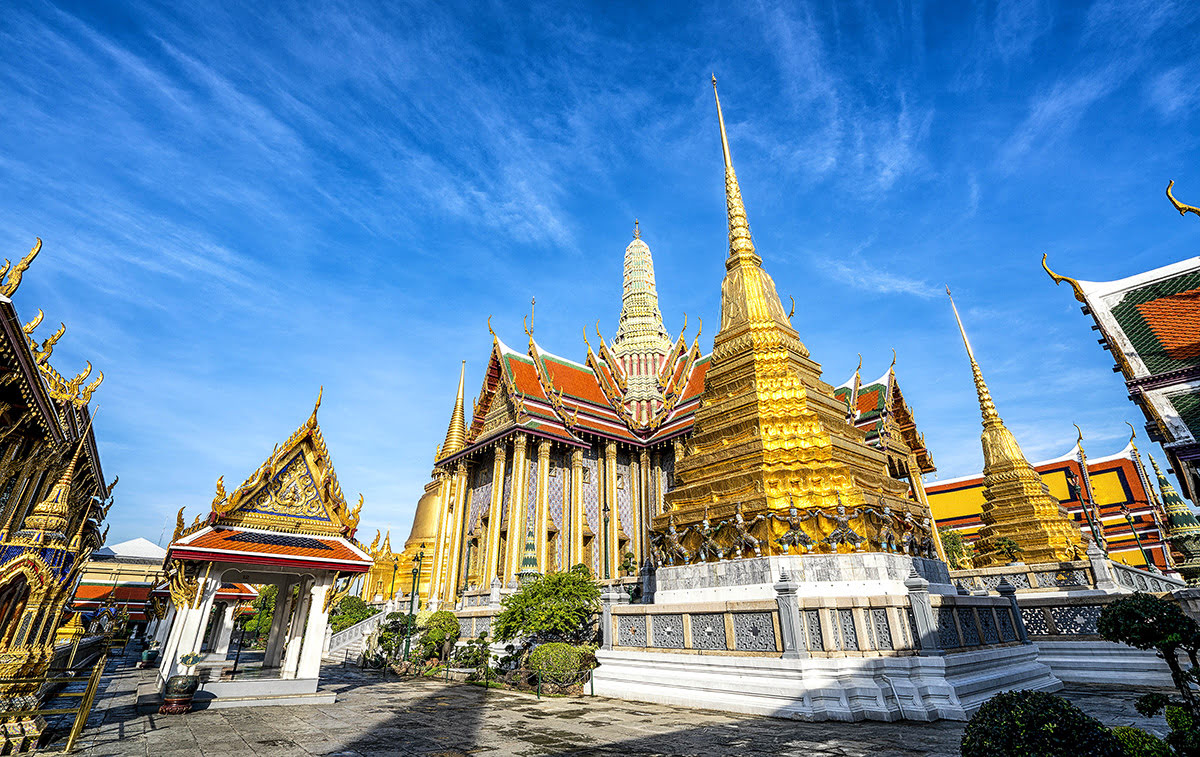 Temples in Bangkok-Thailand-Wat Phra Kaew