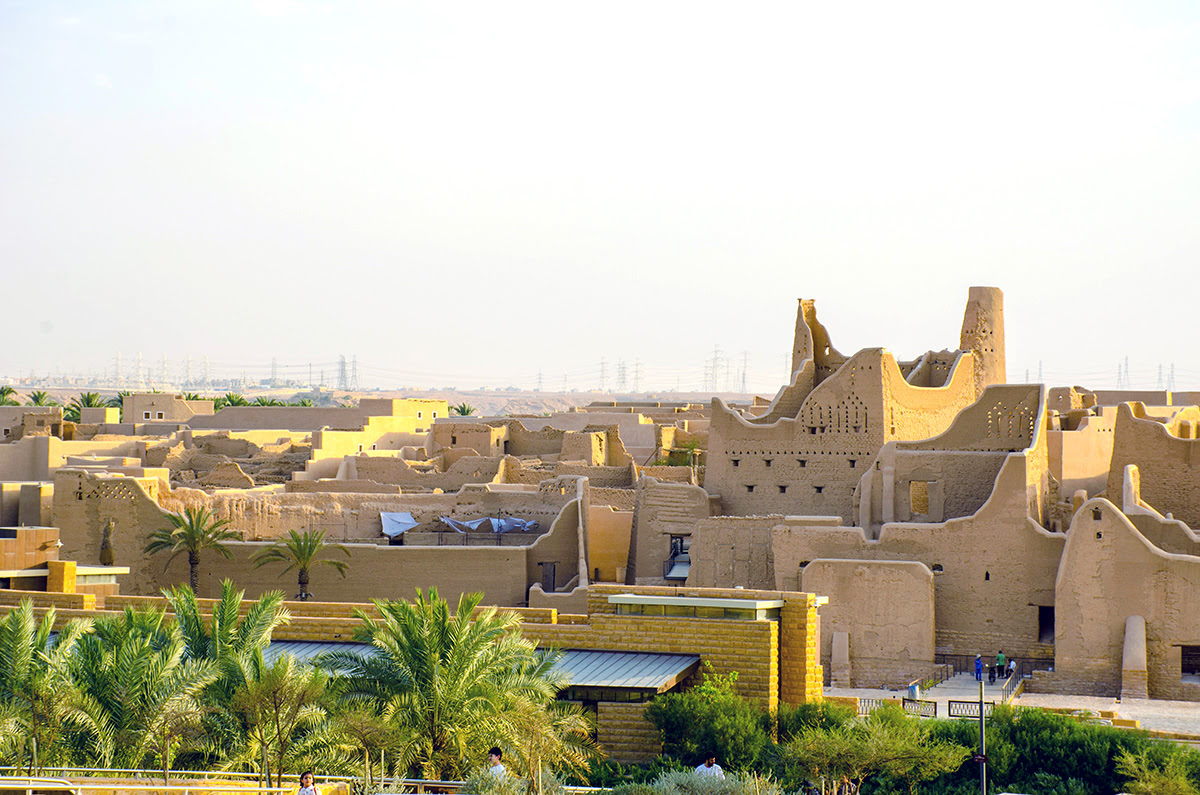 Landmark di Arab Saudi-situs bersejarah-Ad Diriyah