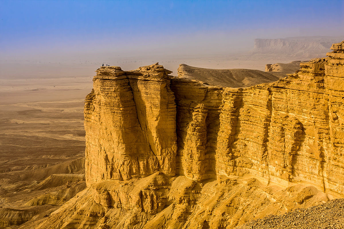 Landmark di Arab Saudi-situs bersejarah-Edge of the World