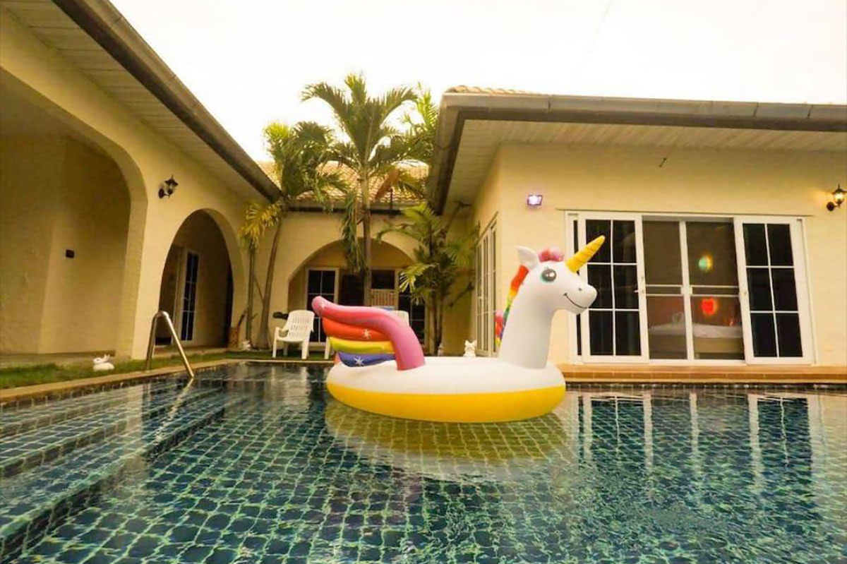 Holiday rentals in Pattaya-#101R- NEW LUXURY FUN FAMILY PRIVATE POOL VILLA
