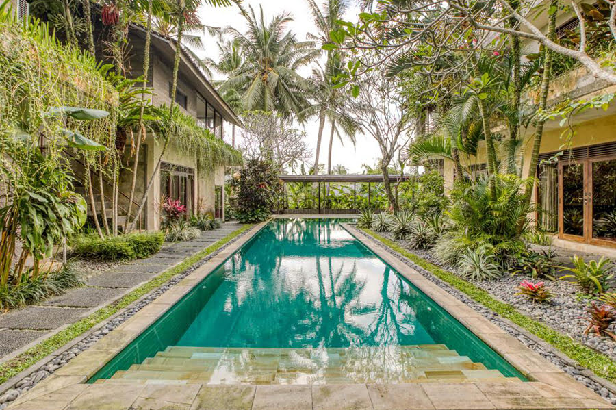 Bali-Brand new one-bedroom loft-style villa with private swimming pool and great views