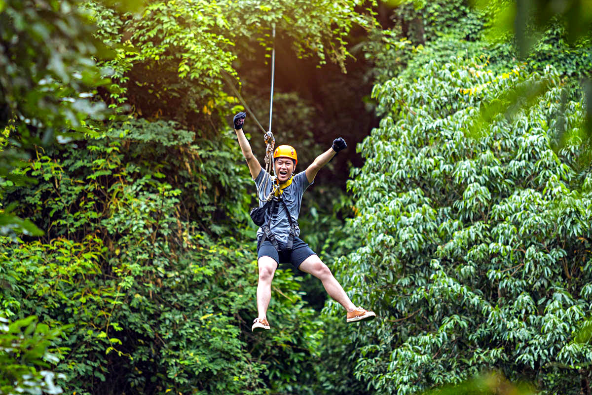 Places to visit in Bali-Bali Treetop Adventure Park