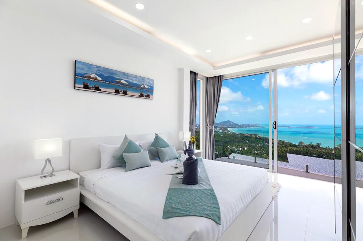 Night in Koh Samui-rental homes-homestays-4BR-Ocean Views & Private Pool Villa High Ark