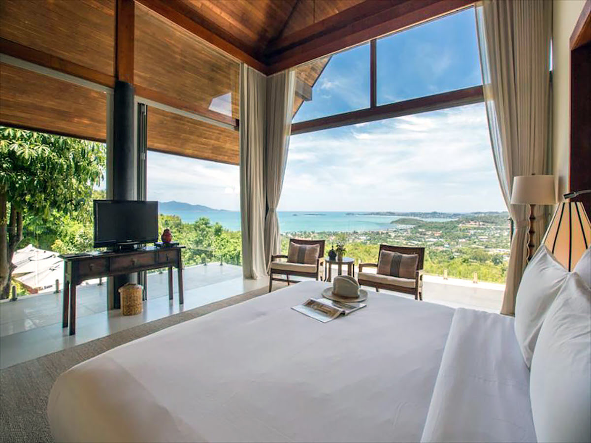 ที่พักเกาะสมุย-บ้านพักตากอากาศ-โฮมสเตย์-Unique Luxurious 5 bedroom Pool Villa