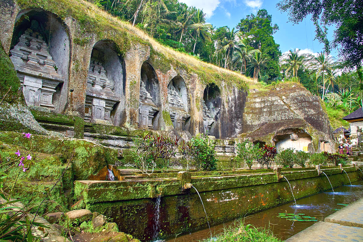 巴厘岛风光-旧圣泉寺