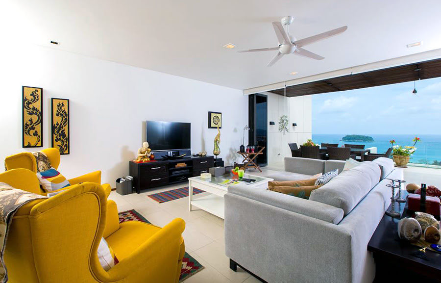 Viewpoints in Phuket-beachfront rental homes-Luxury seaview apartment The heights B15