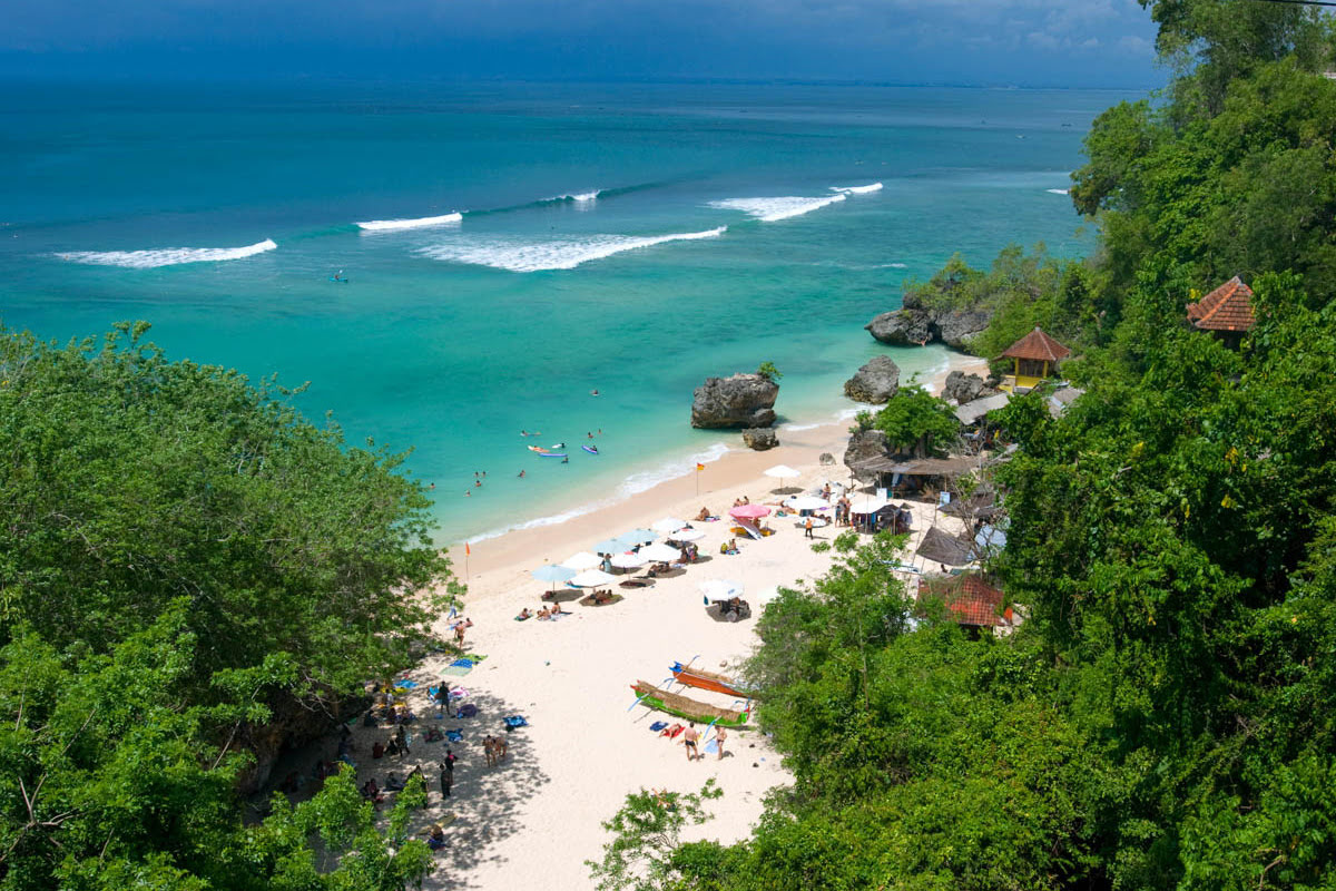 Padang Padang Beach-Beautiful view of the beach