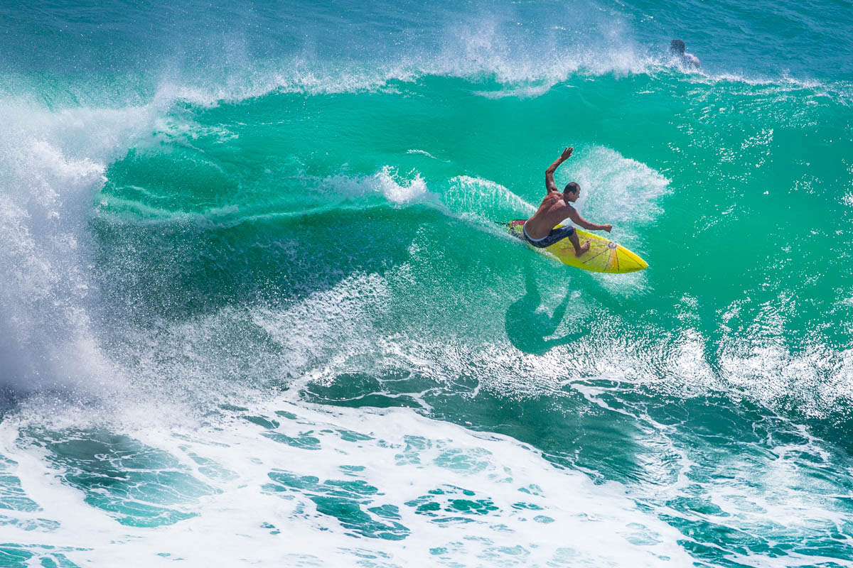 Padang Padang Beach-Surfer