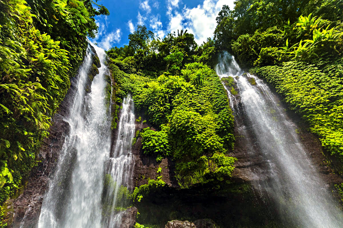 Places to visit in Bali-Sekumpul Waterfall