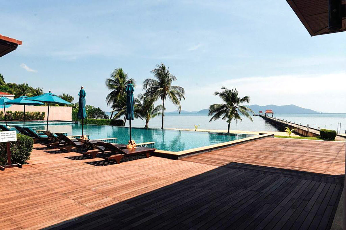 Stay in Koh Chang-beachfront villas-homes for rent-Stunning Seaview Apartment - Infinity Pool