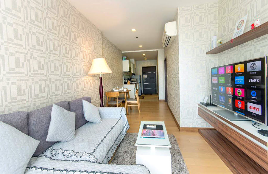 Rental homes in Chiang Mai-Thailand-apartments for rent-The Astra Chiang Mai New Condo for 4 Guests