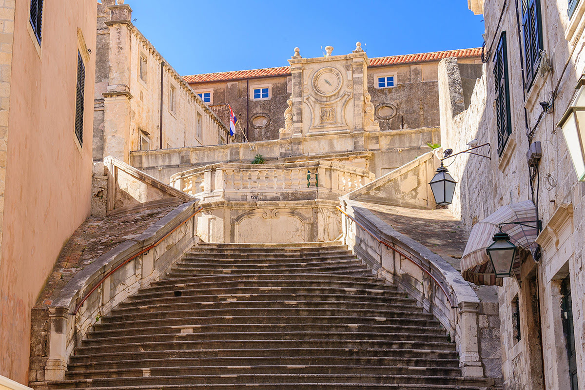Điều phải làm ở Dubrovnik-Cầu thang Jesuit