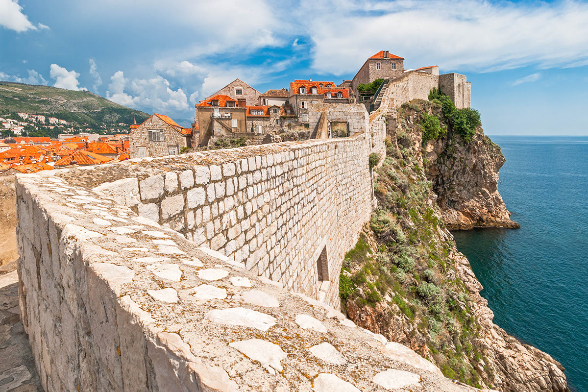 Điều phải làm ở Dubrovnik-Tường thành Dubrovnik