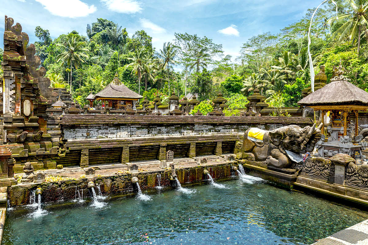 Kuil Tirta Empul, Bali, Indonesia