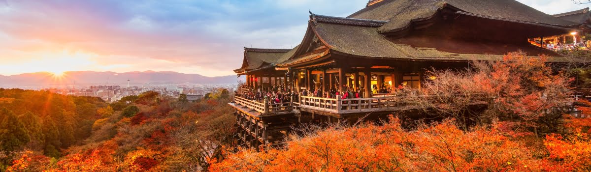 Featured photo (1200x350) Kiyomizu temple in autumn