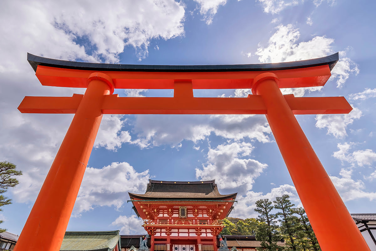 Fushimi Inari Shrine-Main gate