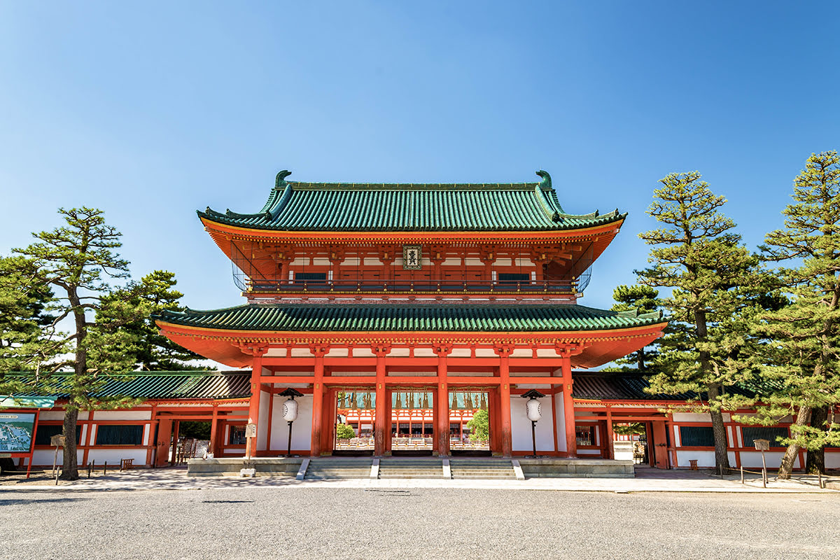 Gion-Kyoto-Heian Jingu Shrine