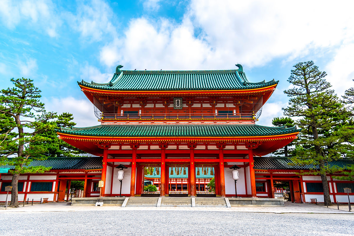 Heian shrine-Front view