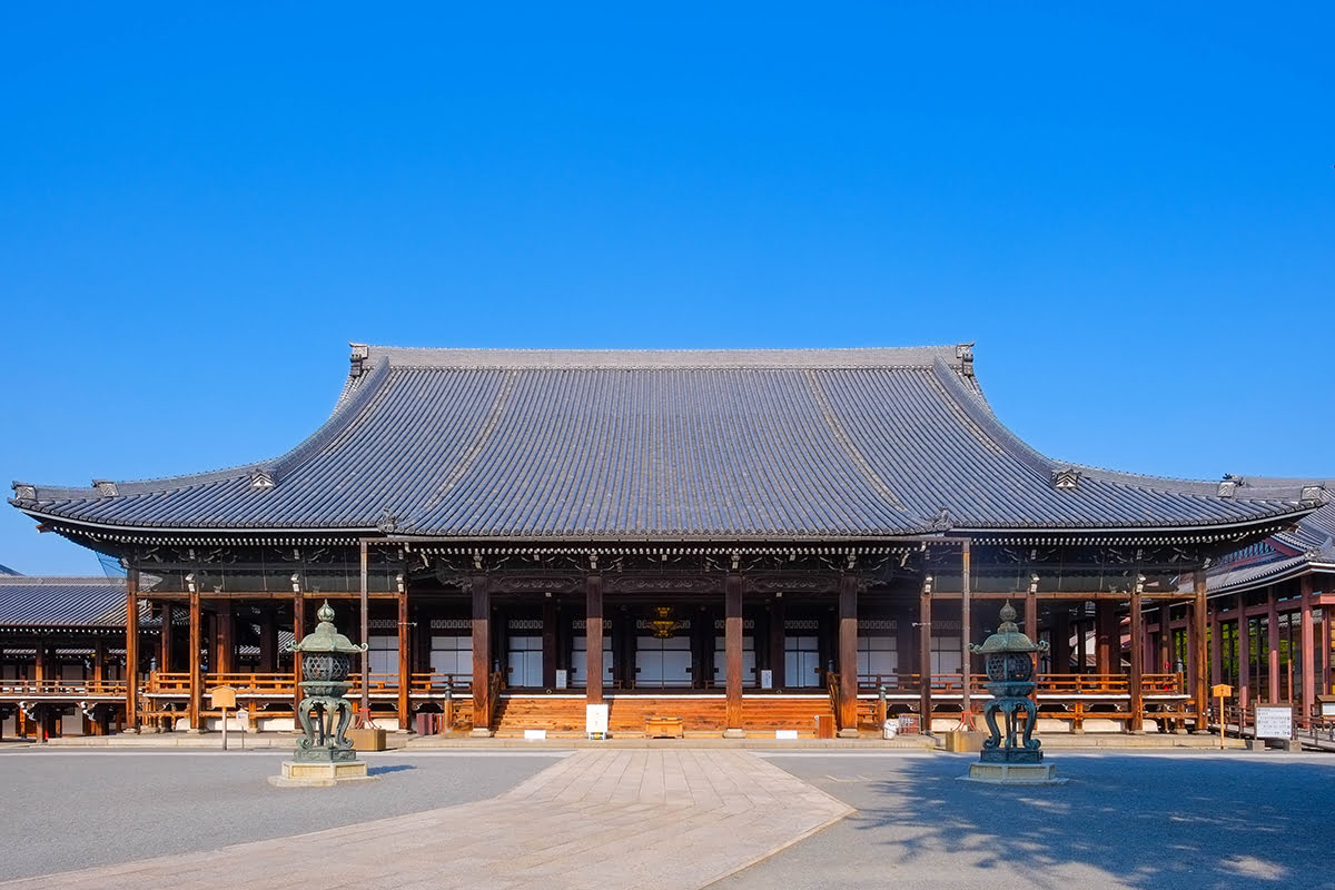 Kyoto attractions-Nishi Honganji Temple