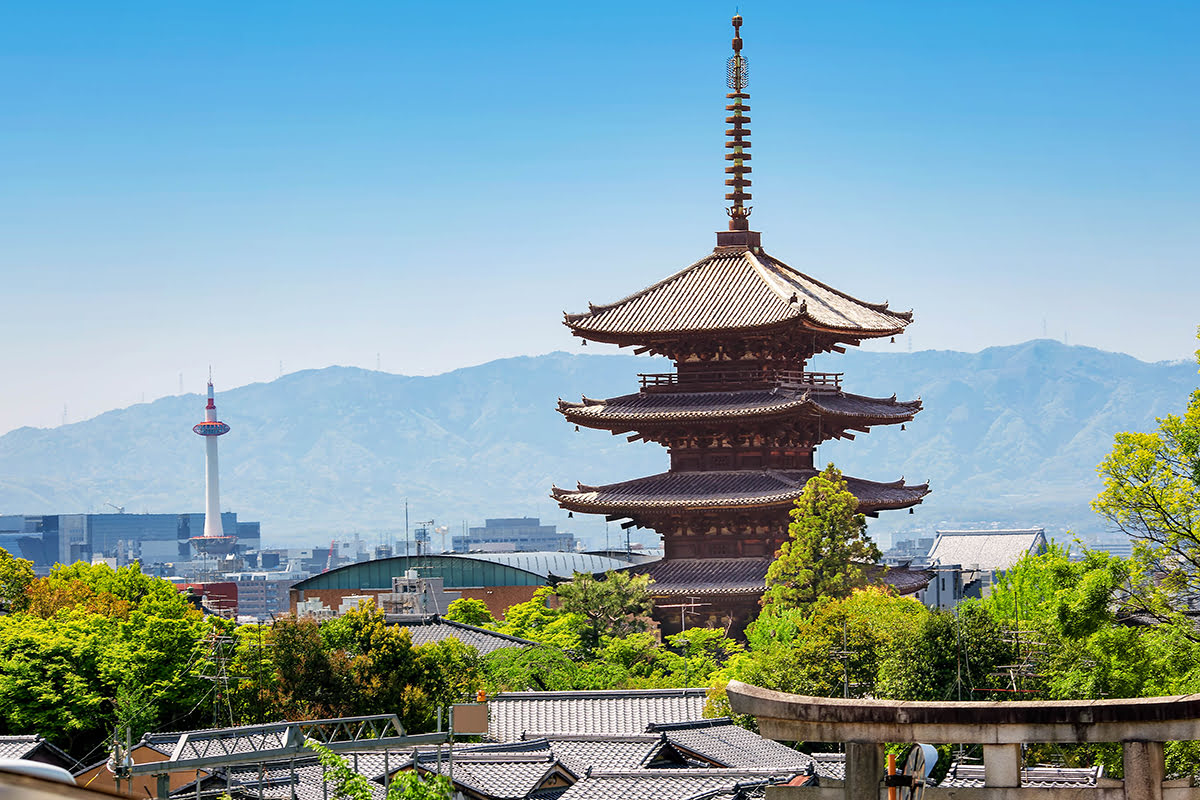 Kyoto attractions-Yasaka pagoda