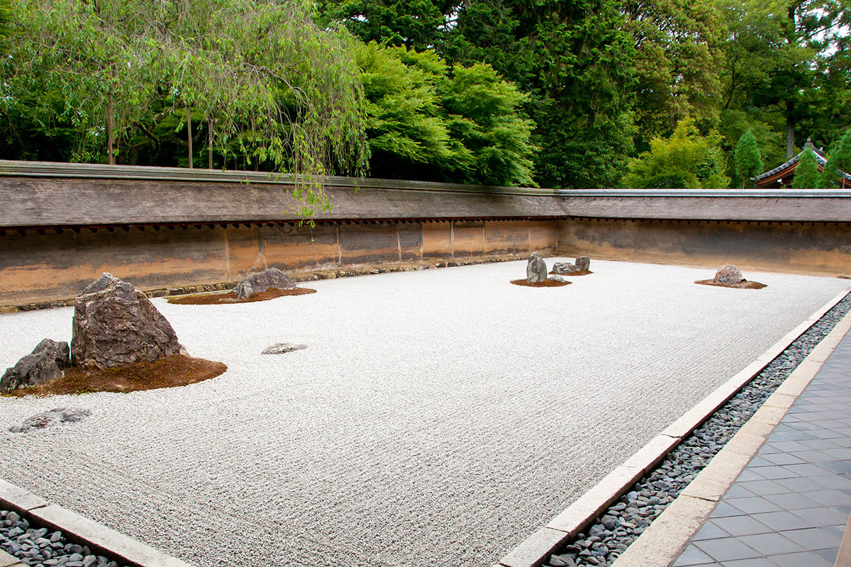 京都モデルコース-龍安寺