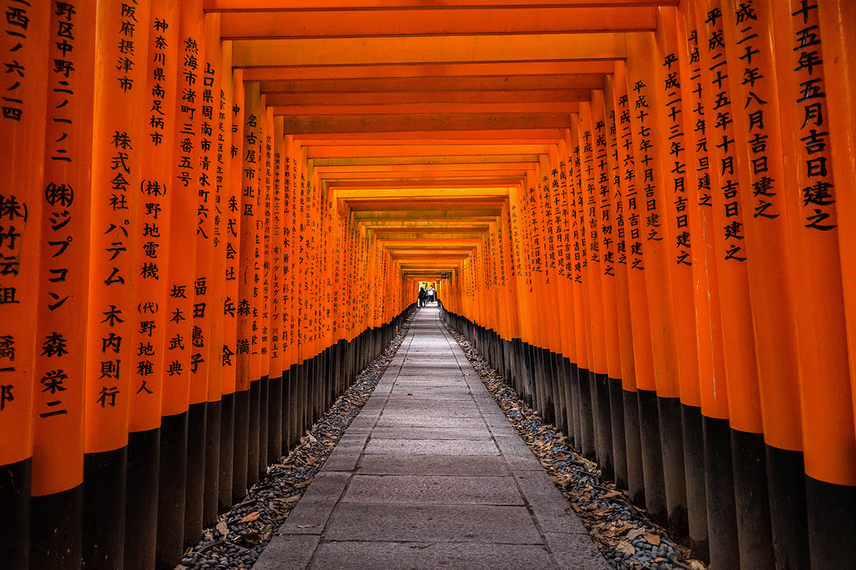 Kyoto itinerary-Torii gates