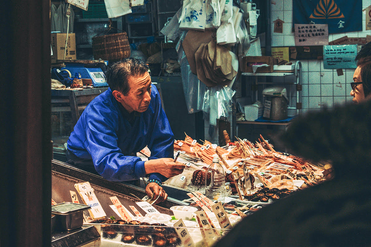 Kyoto market-Nishiki market