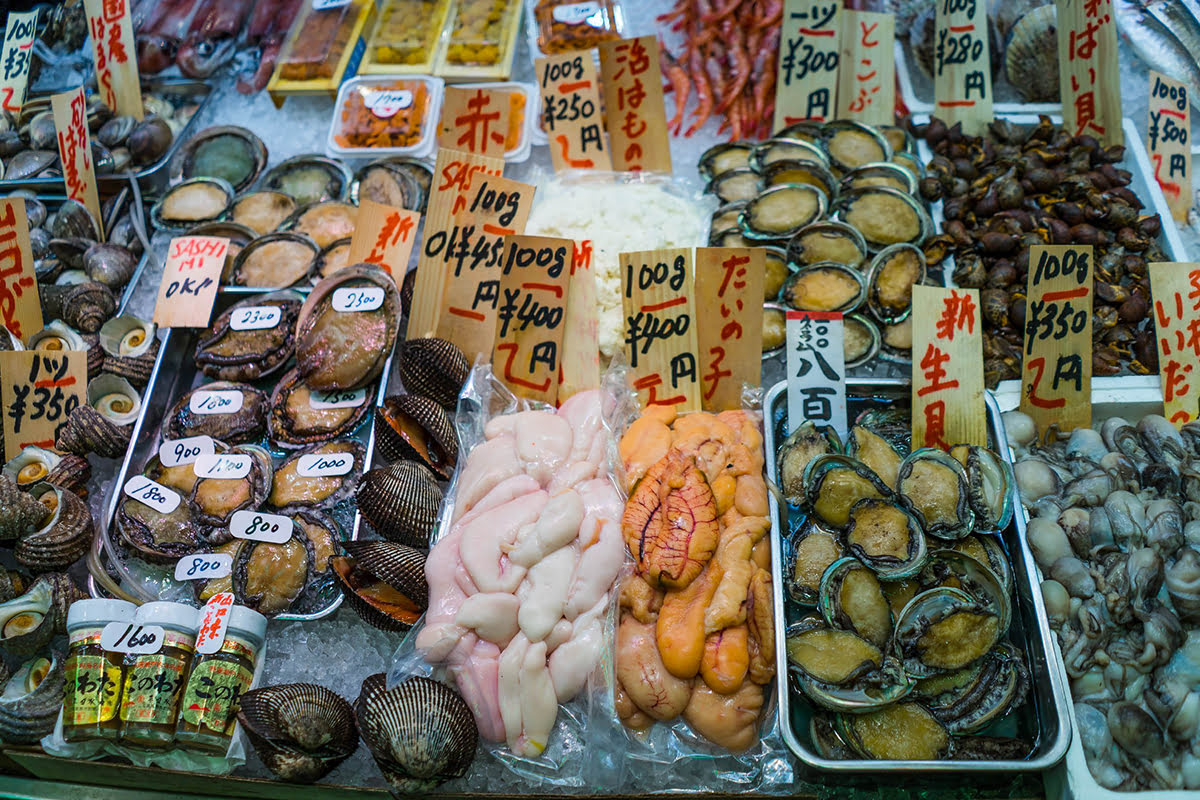 Nishiki Market, Kyoto, Japan