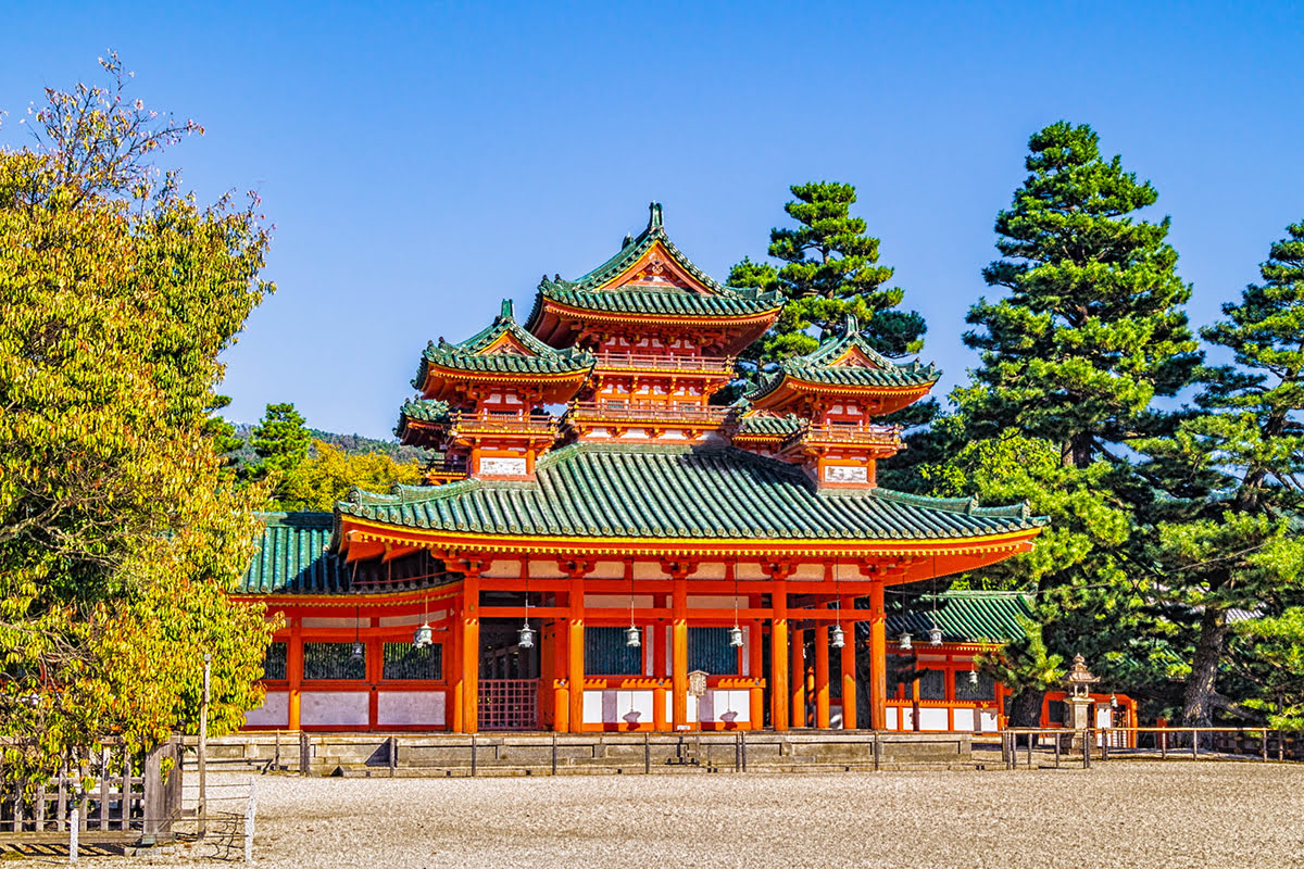 Maruyama park-Heian Jingu Shrine
