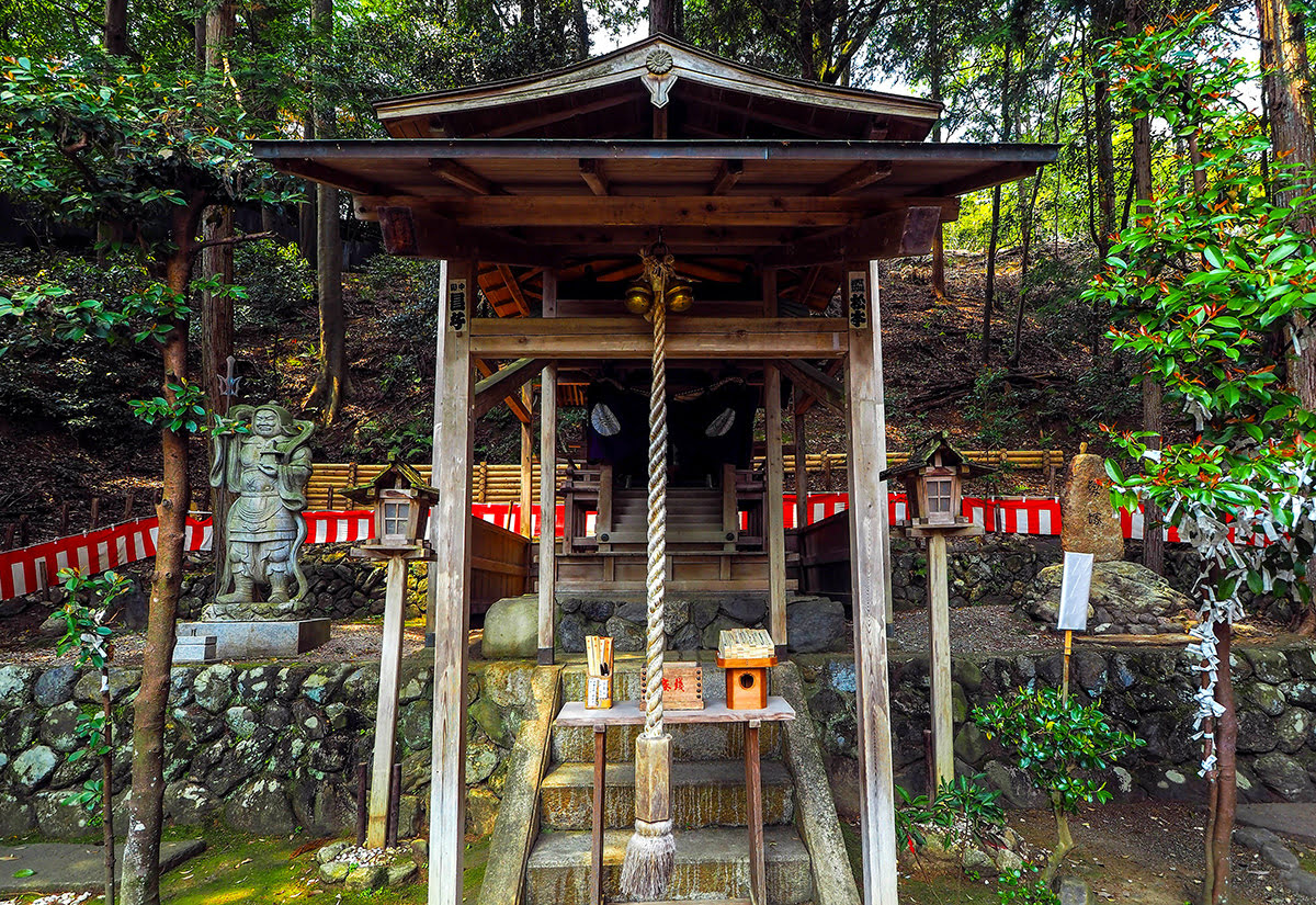 嵐山-京都-日本-御髪神社