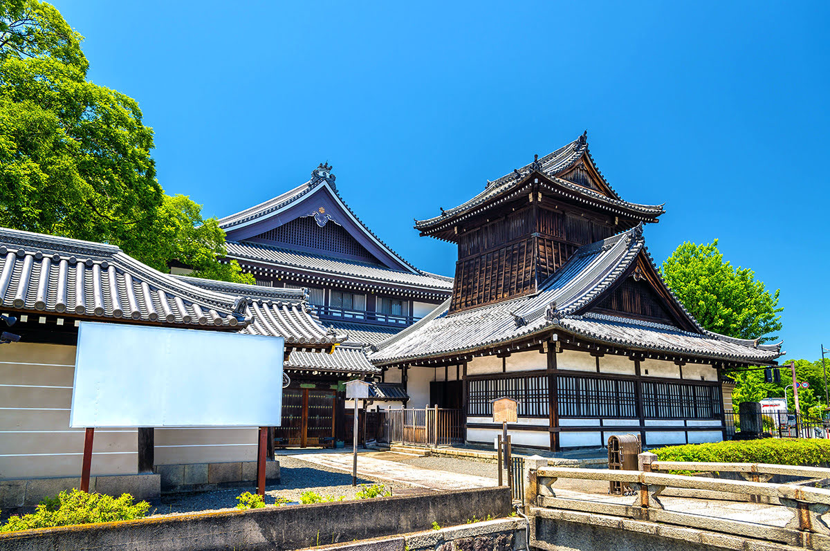 Kyoto sightseeing-Japan-Nishi Honganji Temple