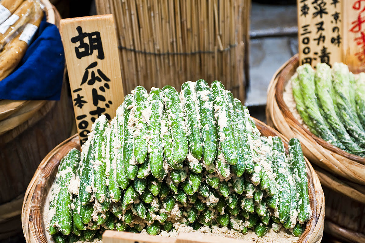 Nishiki Market-pickled cucumber