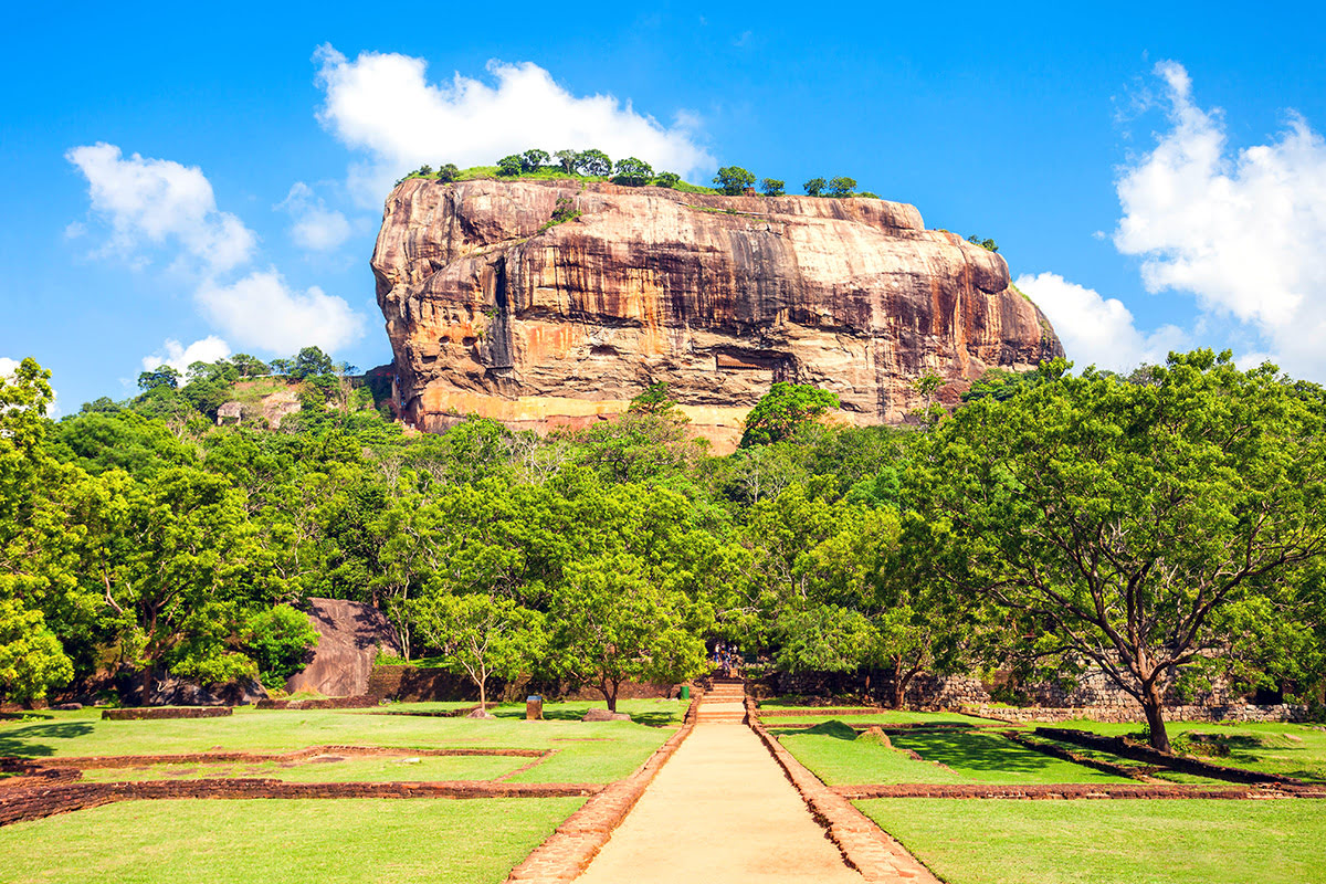 ศรีลังกา-Sigiriya Rock-Pidurangala Rock
