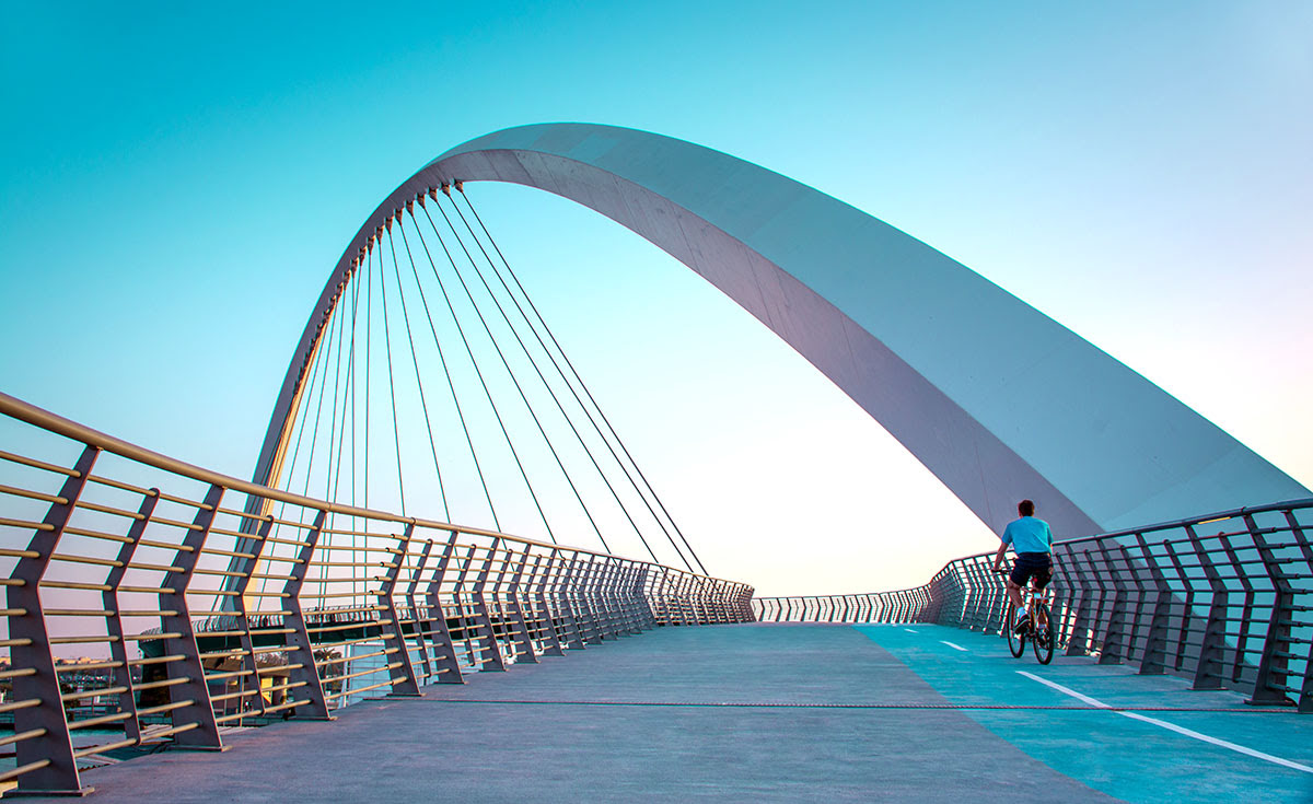 Getting around Dubai-United Arab Emirates transport-Bicycle tourists