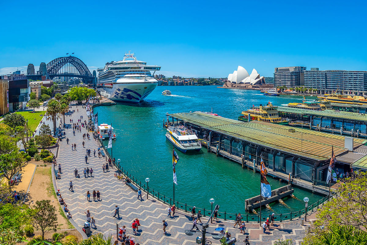 Circular Quay-Busy atmosphere