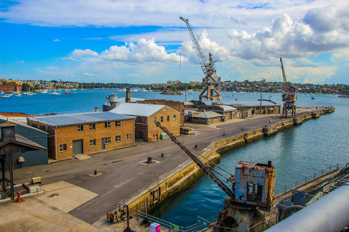 Cockatoo Island-Crane