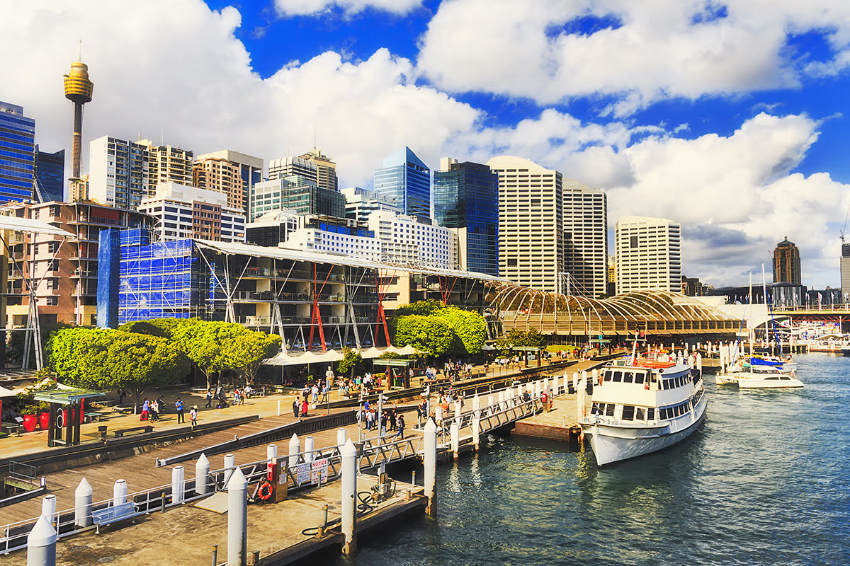 Darling Harbour-Sydney attractions-day view