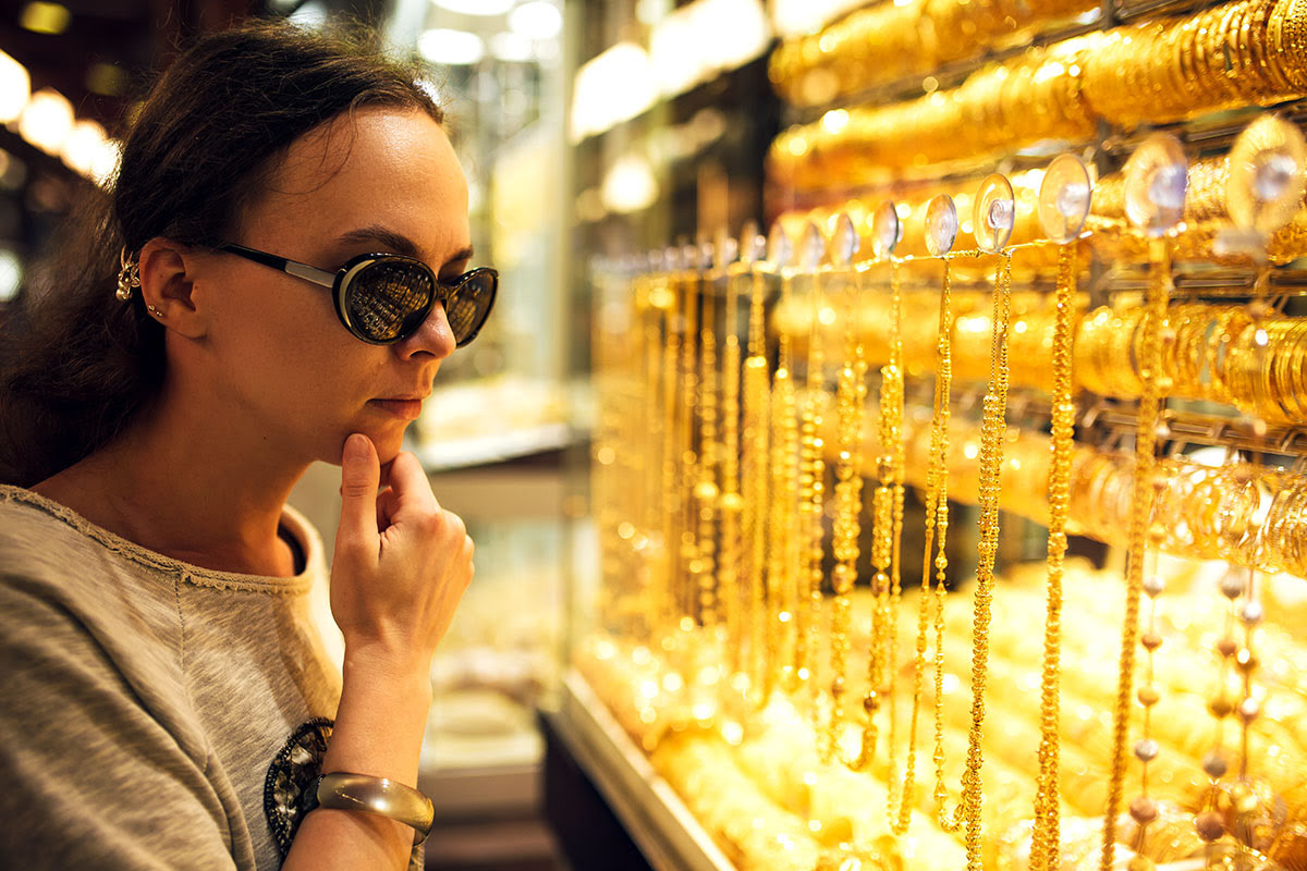 Gold Souk-Dubai traditioneller Souk Gold Souk-Dubai traditioneller Souk