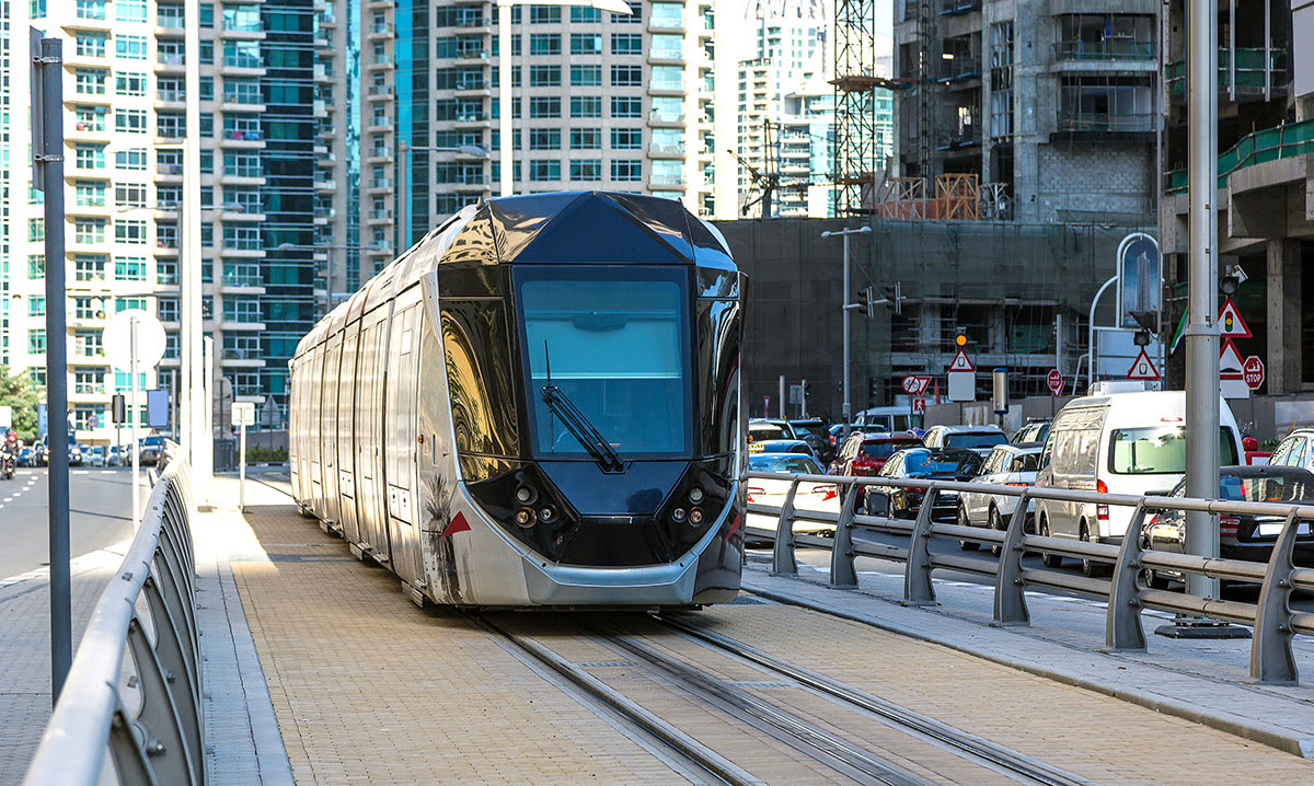 Getting around Dubai-United Arab Emirates transport-Dubai Tram-Marina