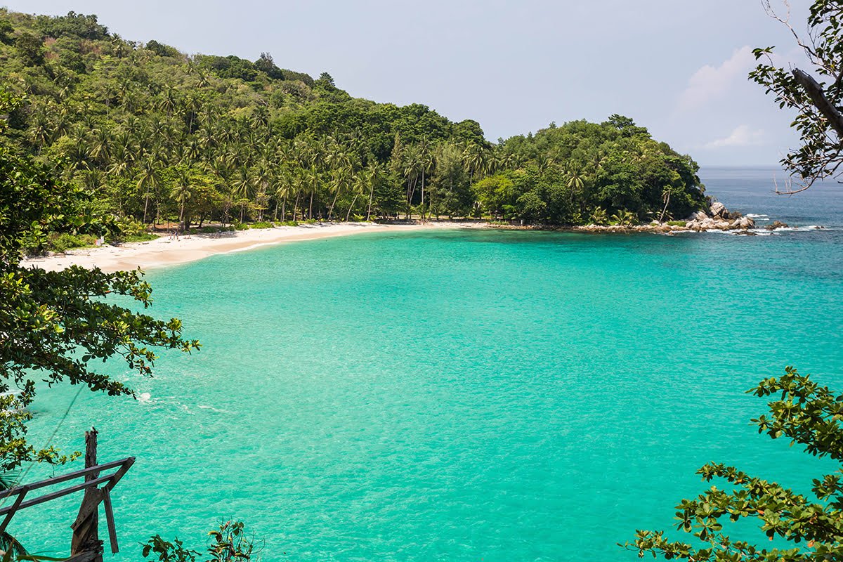 Freedom beach-View from the hill