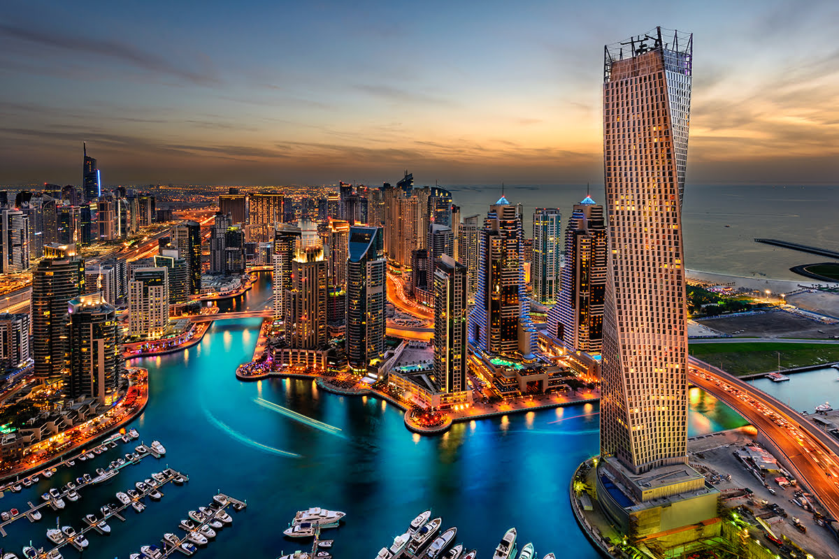 Marina de Dubaï, EAU