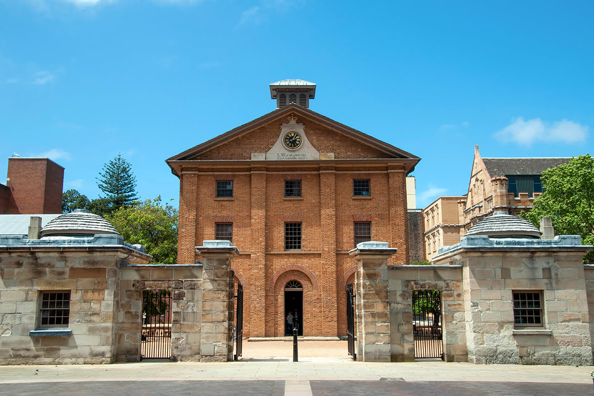 Museums in Sydney-Hyde Park Barracks Museum front view
