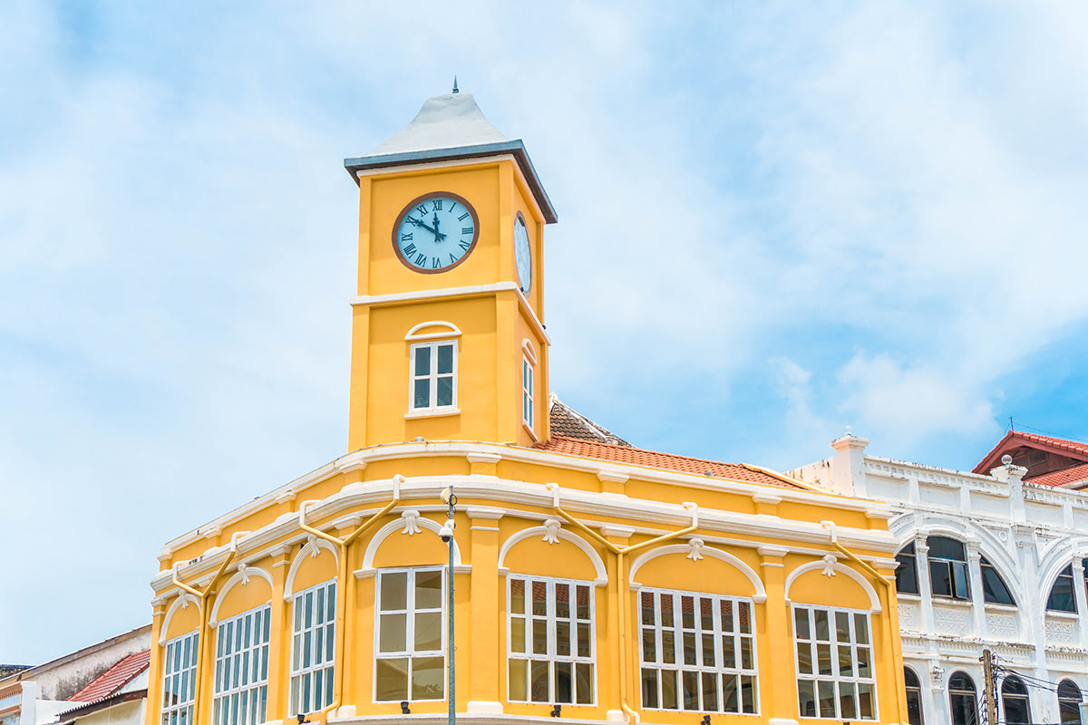 Phuket town-Clock tower