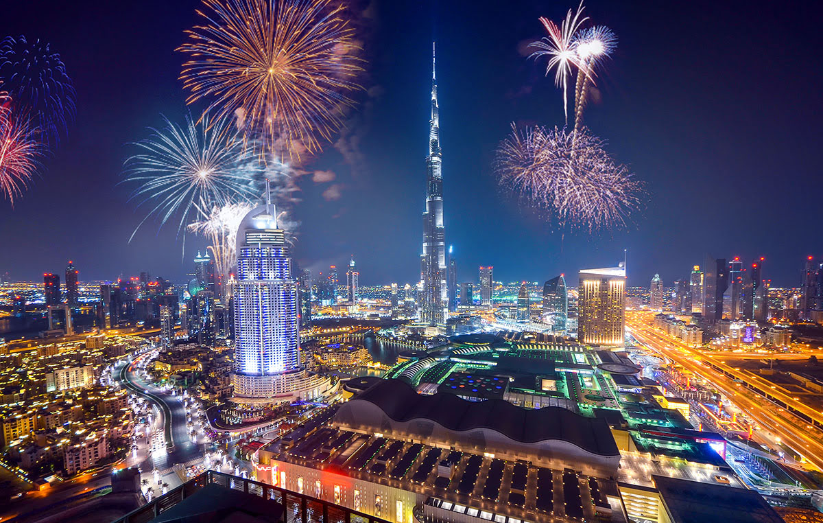 أماكن للزيارة في دبي-الإمارات العربية المتحدة-وسط المدينة-برج خليفة-نافورة