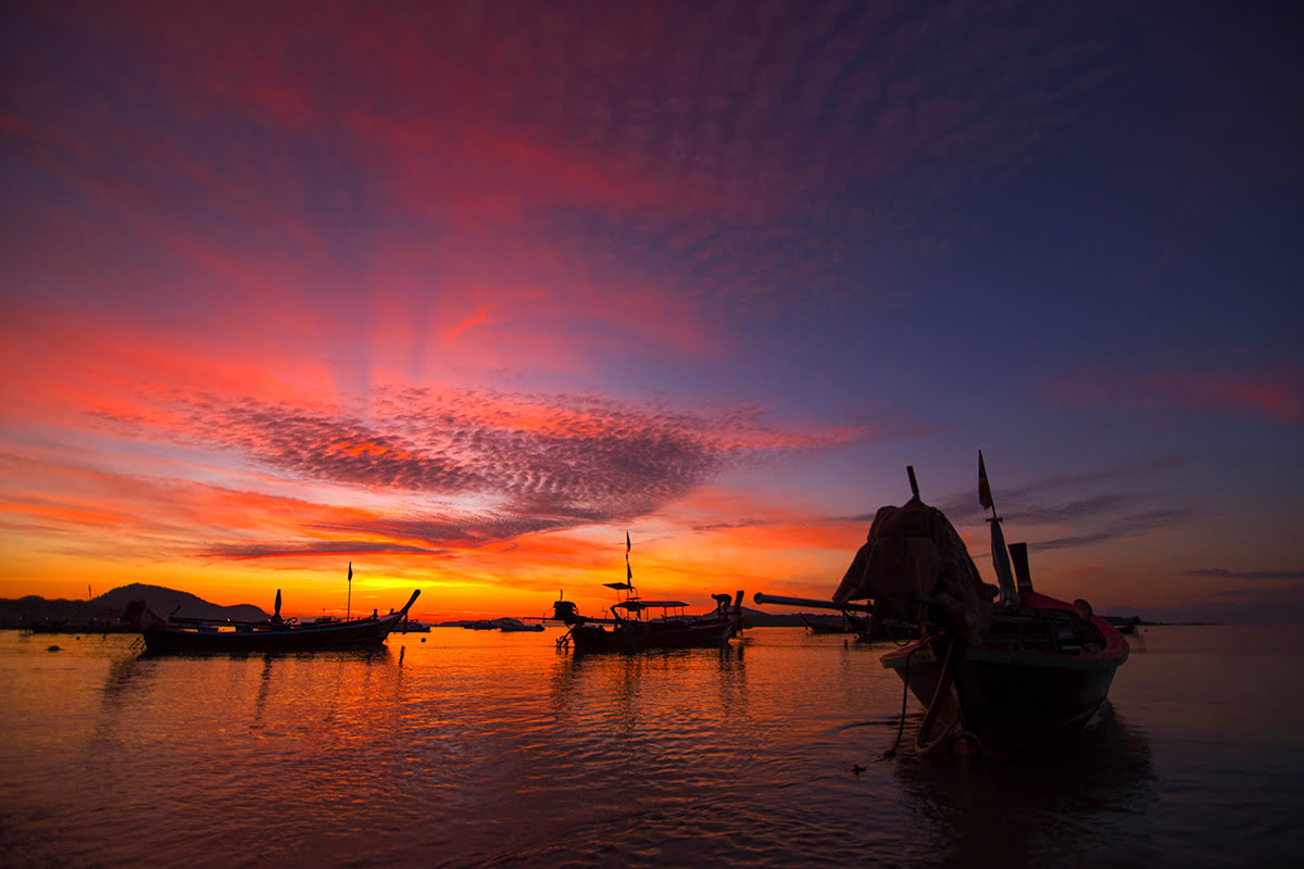 Rawai beach-Sunset