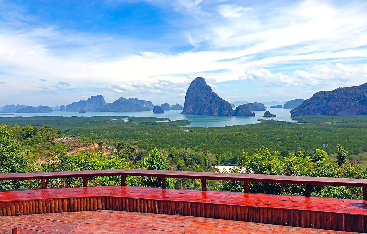 Aktivitäten in Phuket-Thailand-Samet Nangshe Viewpoint