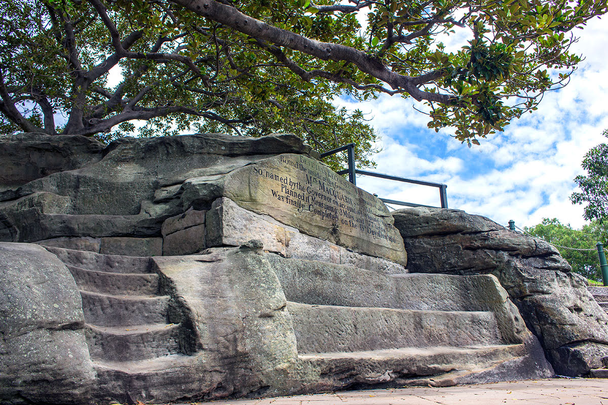 Sydney Harbour Bridge-things to do-Mrs. Macquarie's Chair