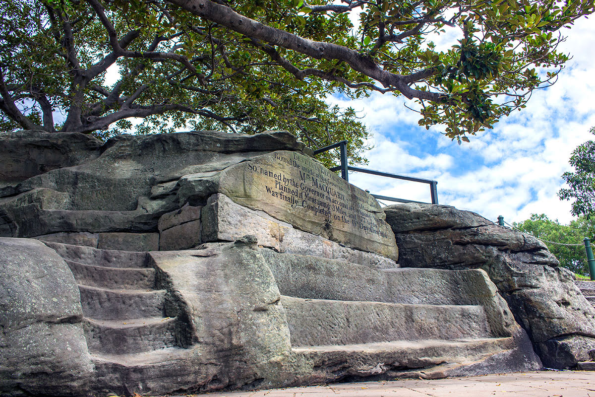 Nyonya Macquarie's Chair, Sydney, Australia